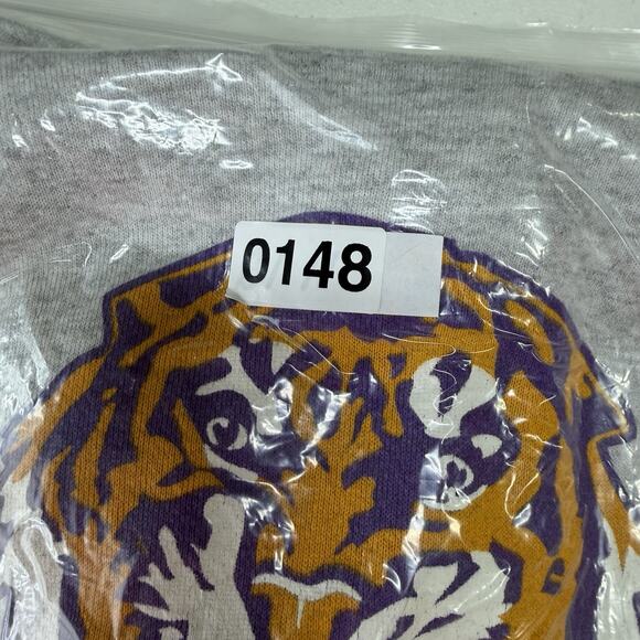 Vintage Mens XL 90s LSU Tigers Sweatshirt Crew Neck Pullover College Football - Picture 9 of 9